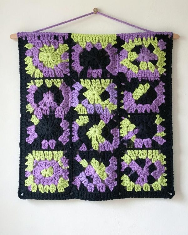 Granny Square Wall Tapestry